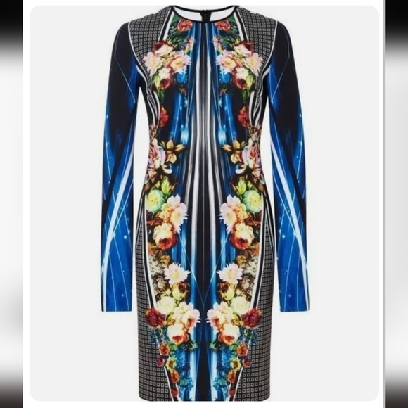 CLOVER Canyon winter solstice graphic print dress small - Picture 2 of 15